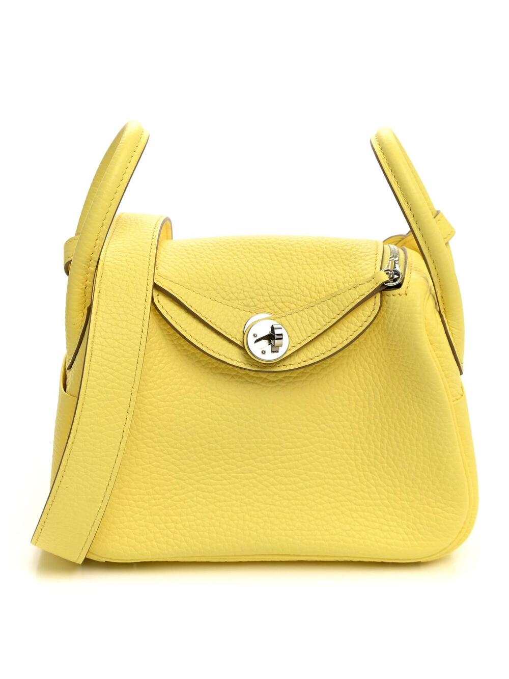 Hermes Taurillon Clemence Mini Lindy 20 #328918H82B